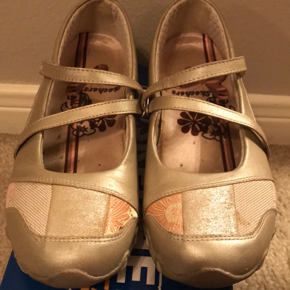 Skechers Active Bikers Gold Size 6